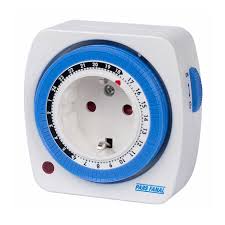 تایمر 2 شاخه 24 ساعته برند پارس فانال مدل PFTG 28   ولتاژ 220V-16A
