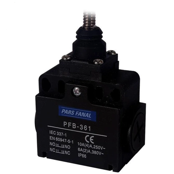 لیمیت سوییچ پلاستیکی مدل PFB - 361 برند پارس فانال